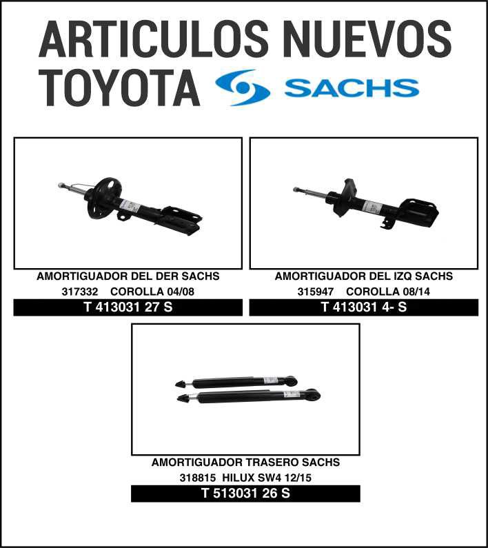 Novedades Expoyer: Nuevos modelos SACHS