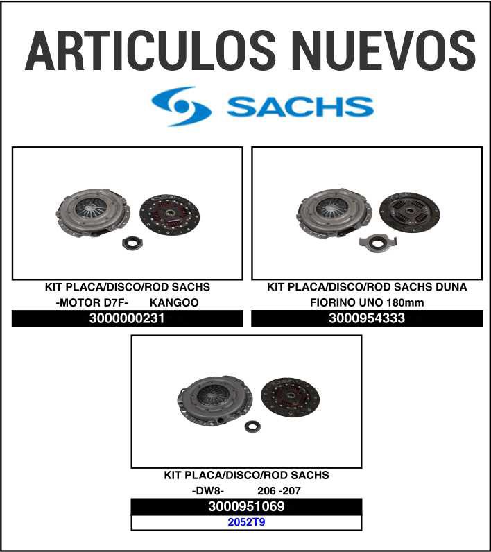 Novedades Expoyer: Nuevos modelos SACHS