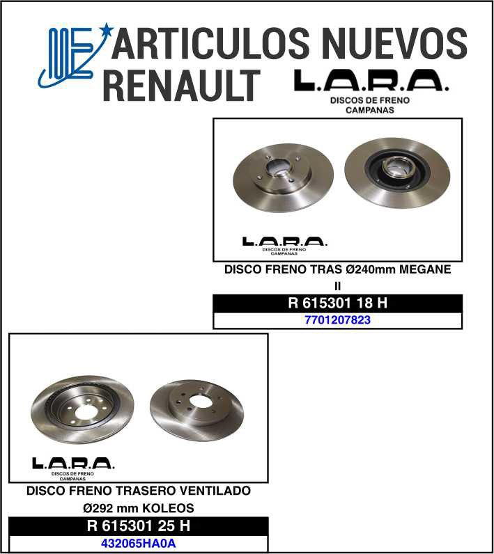 Novedades Expoyer: Linea Renault 