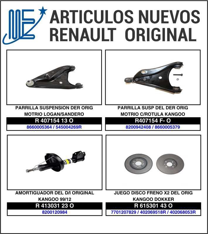 Novedades Expoyer: Linea Renault 