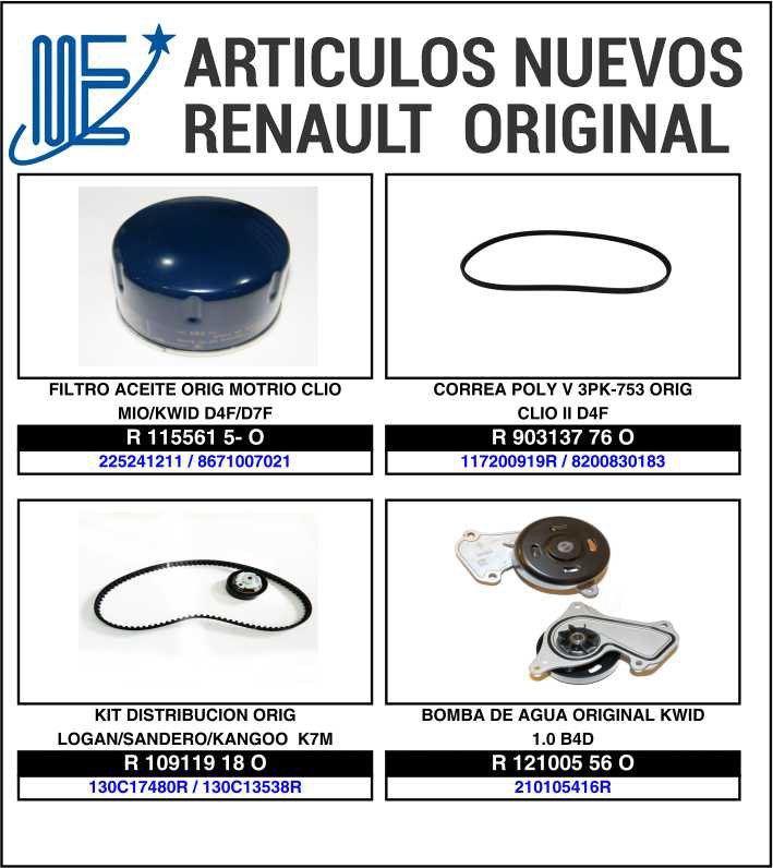 Novedades Expoyer: Linea Renault 