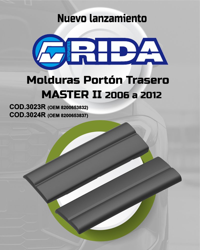 RIDA Autopartes presenta sus novedades