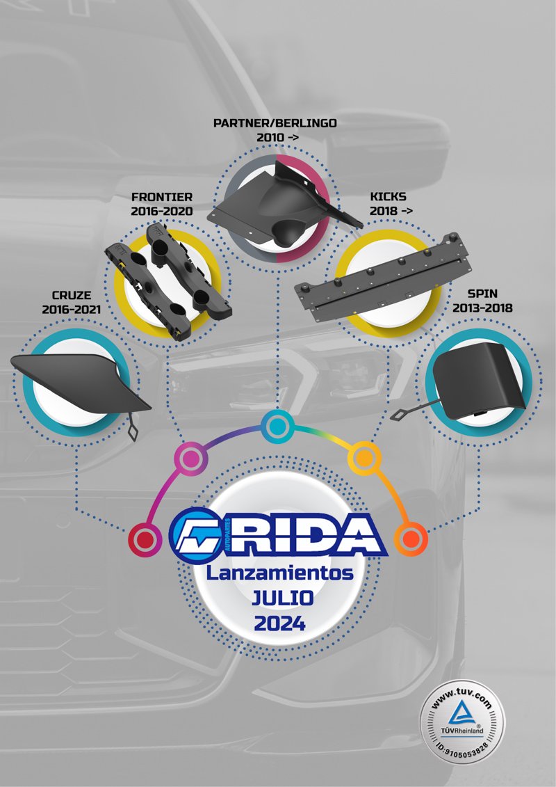 RIDA Autopartes presenta sus novedades