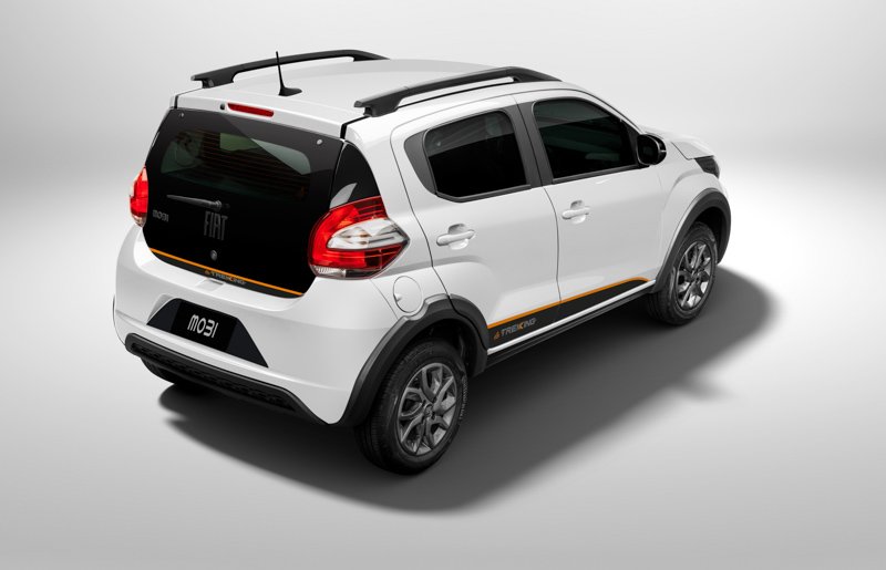 El equipamiento del Fiat Mobi Trekking
