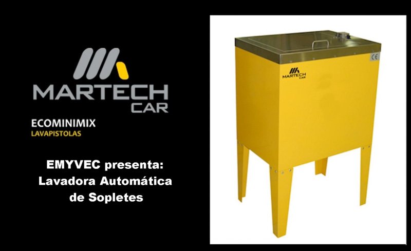EMYVEC presenta la Lavadora Automática de Sopletes