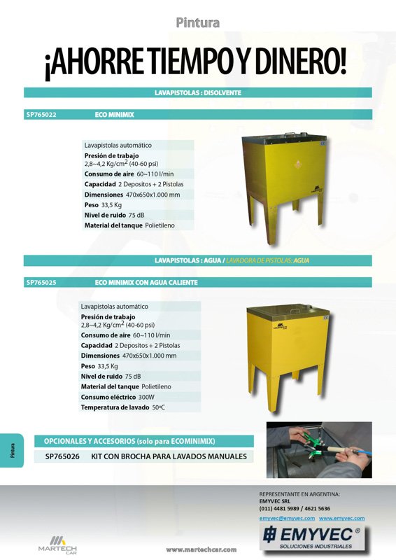 EMYVEC presenta la Lavadora Automática de Sopletes