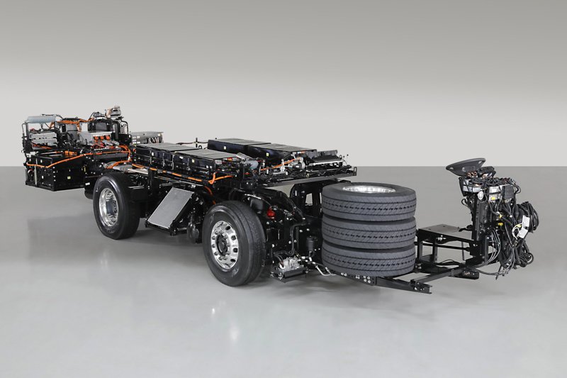 El primer modelo de la familia de e-Volksbus