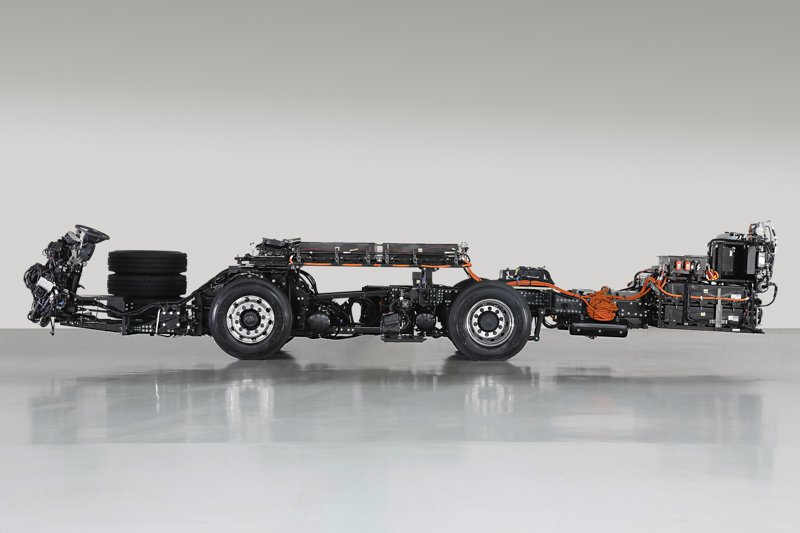 El primer modelo de la familia de e-Volksbus