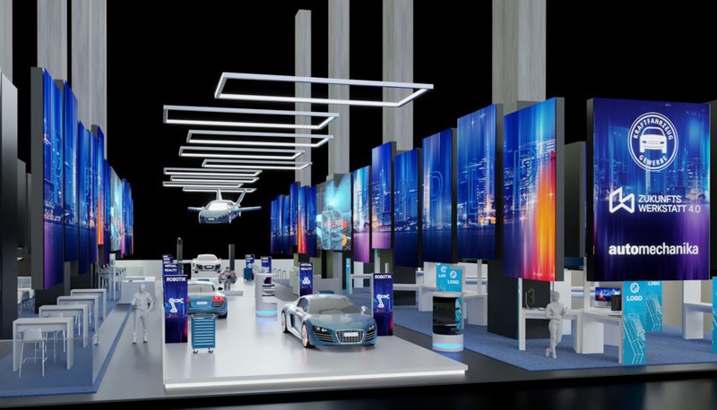 Muestra del taller del futuro en Automechanika Frankfurt