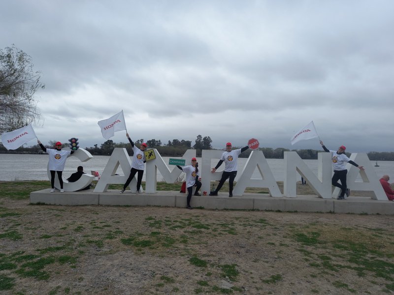 Honda celebró el Mes de las Infancias con PACTO VIAL