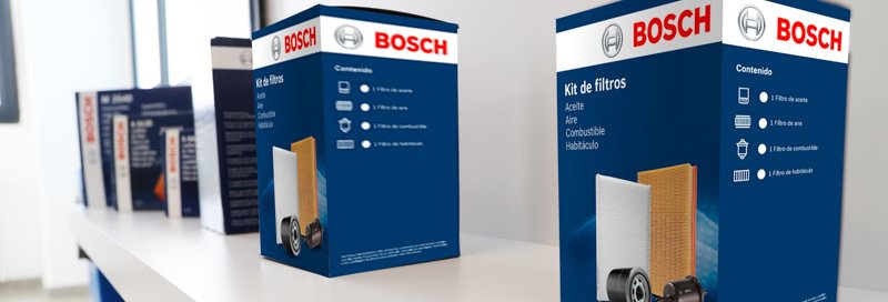 Nuevo kit de filtros Bosch: todo en un solo lugar
