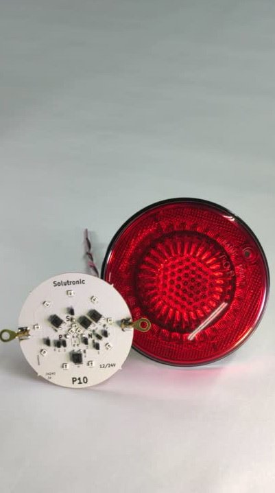 Solutronic lanza la lámpara P10 LED para vehículos de carga