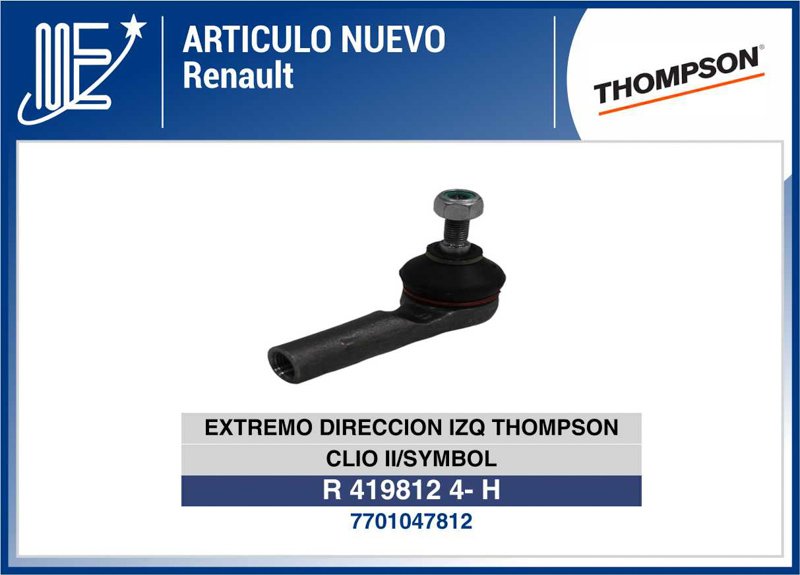 Novedades Expoyer: Dirección y rótulas Thompson
