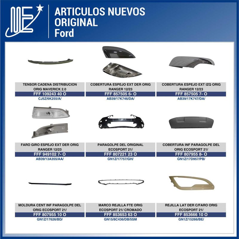 Expoyer presenta nuevos repuestos originales Ford