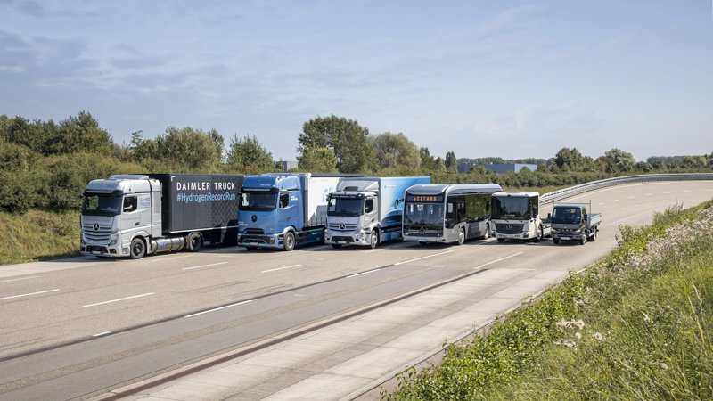 Daimler Truck presenta el eActros 600 en Hannover