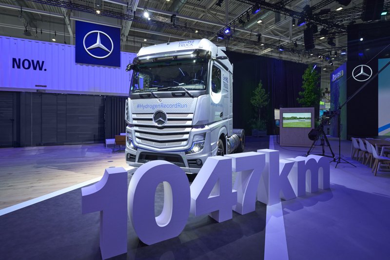 Daimler Truck presenta el eActros 600 en Hannover