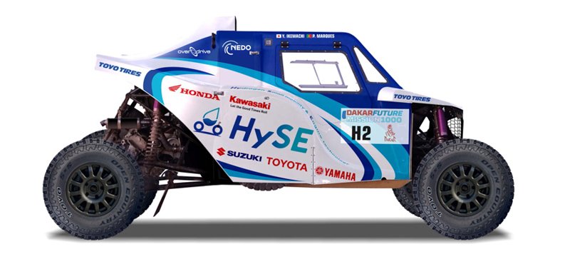HySE participará en Dakar 2025 con el HySE-X2 de hidrógeno