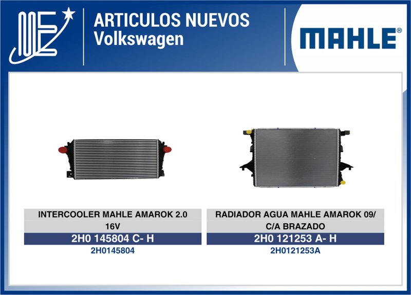 Nuevos artículos Expoyer: juntas, compresores y radiadores