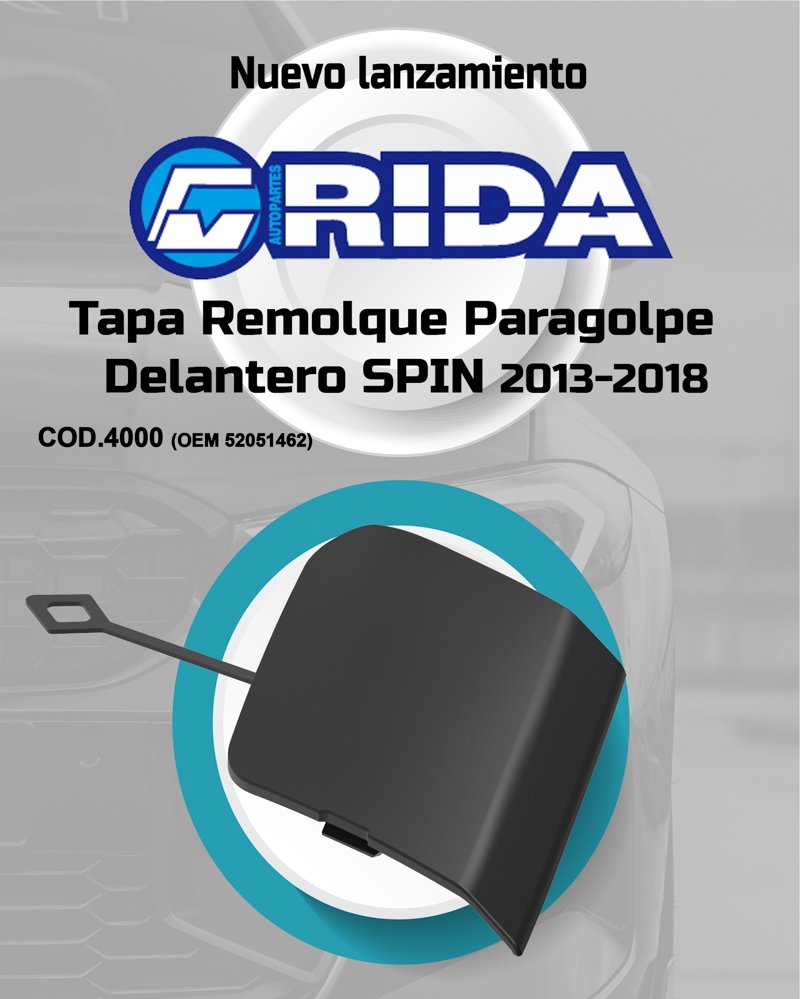 Nuevos lanzamientos de Rida Autopartes: soportes y tapas
