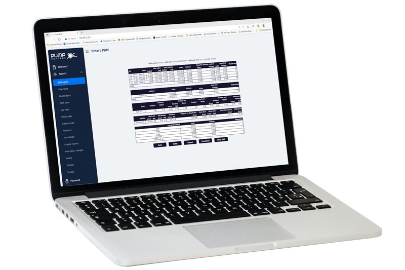 PAM+: Control de surtidores eficiente y flexible