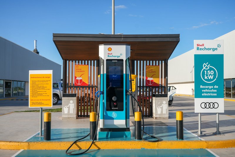 Expansión de Shell Recharge en la Ruta Nacional 9