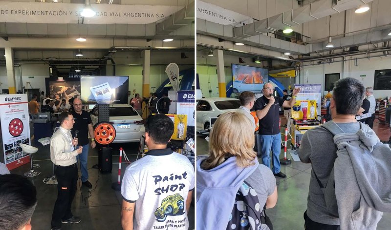 Presentación sobre Híbridos y Eléctricos en Expo Automotriz