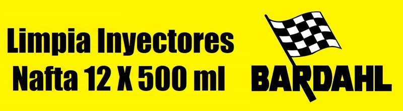 Limpia Inyectores Nafta 12 x 500 ml Bardahl
