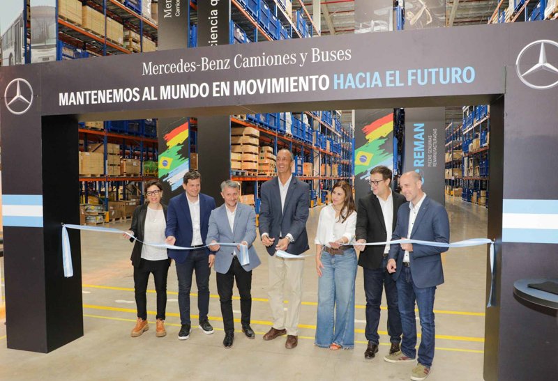 Mercedes-Benz inaugura un nuevo Centro Logístico en Zárate