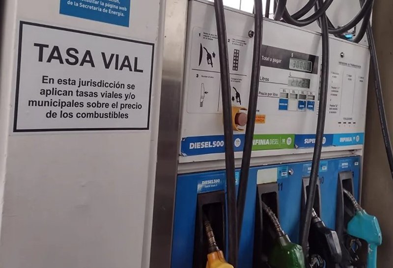 Vencimiento plazo para informar Tasa Vial en surtidores