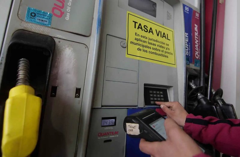 Vencimiento plazo para informar Tasa Vial en surtidores