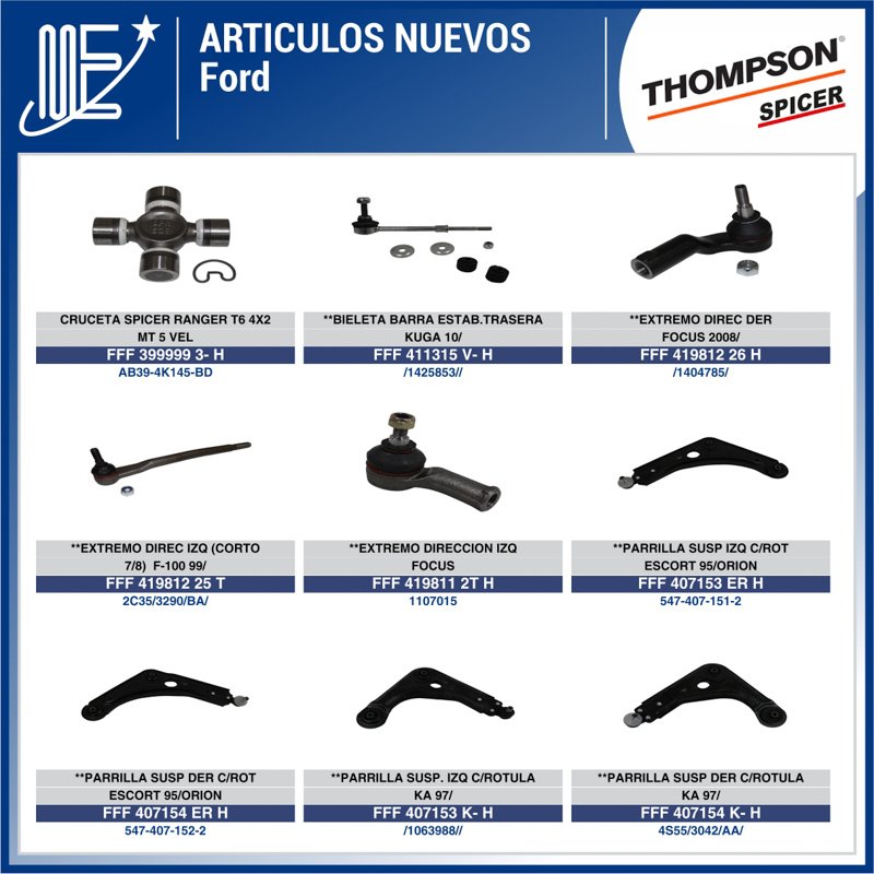 Expoyer presenta nuevas piezas Thompson Spicer