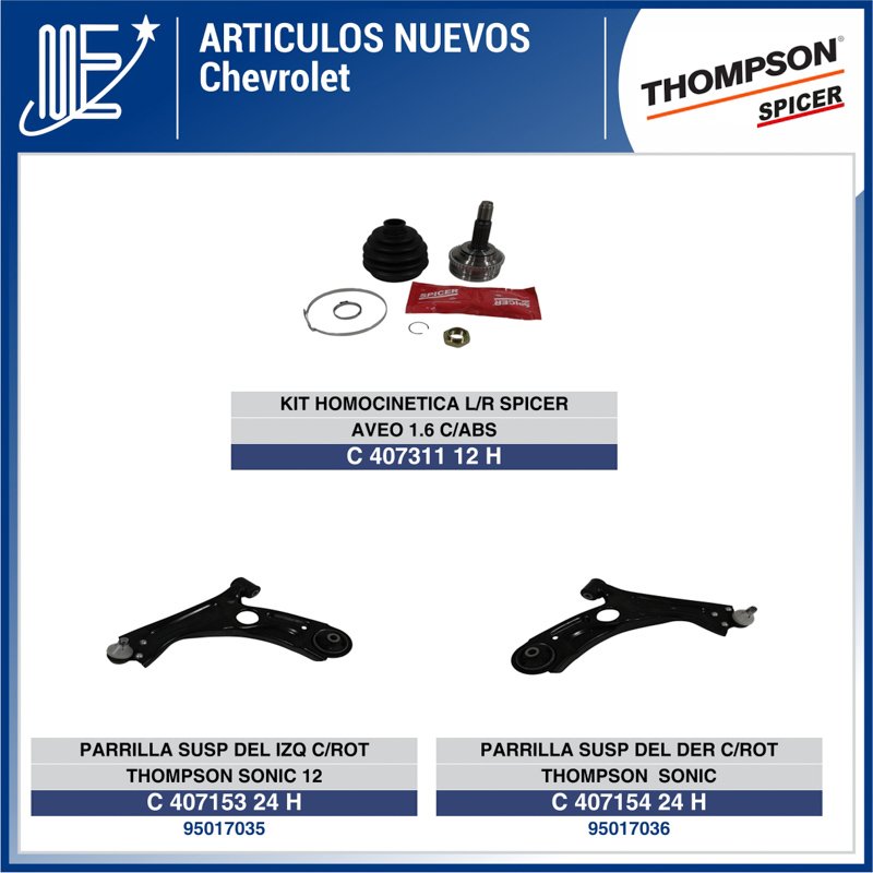 Expoyer presenta nuevas piezas Thompson Spicer