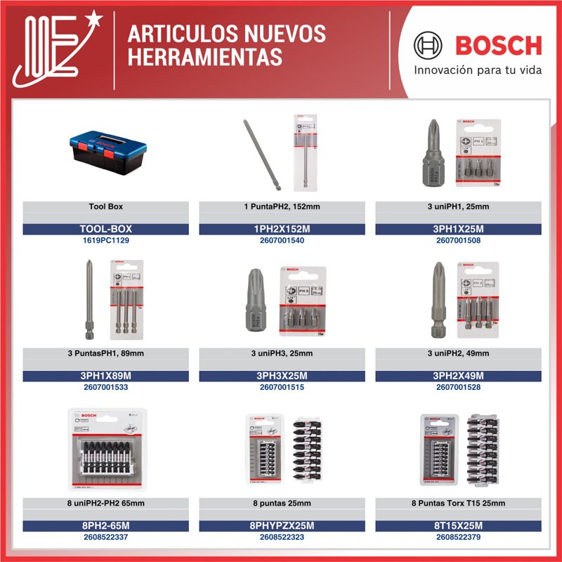 Expoyer suma nuevas herramientas Bosch a su catálogo