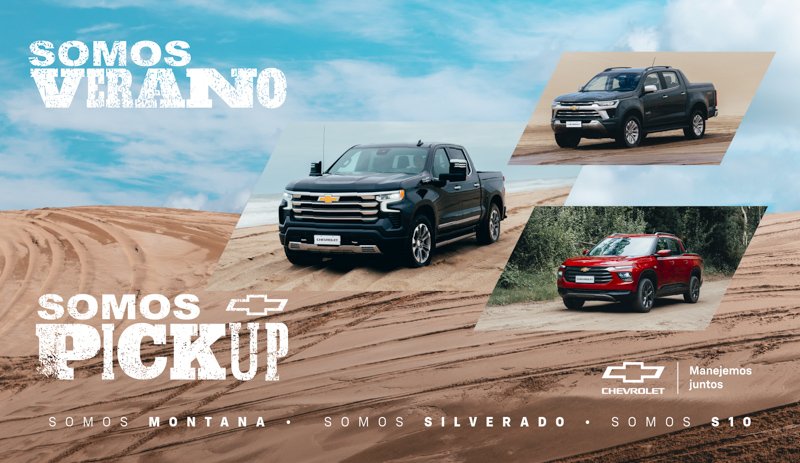 Chevrolet exhibe su gama completa en Cariló