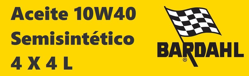 Bardahl: aceite semisintético 10w40 para motores