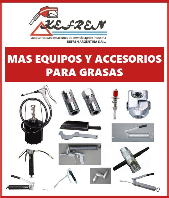Kefren ofrece equipos y accesorios para grasas y aceites