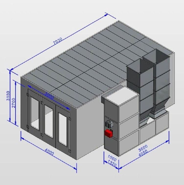 Emyvec: Cabinas de Pintura Fighter Line II y III