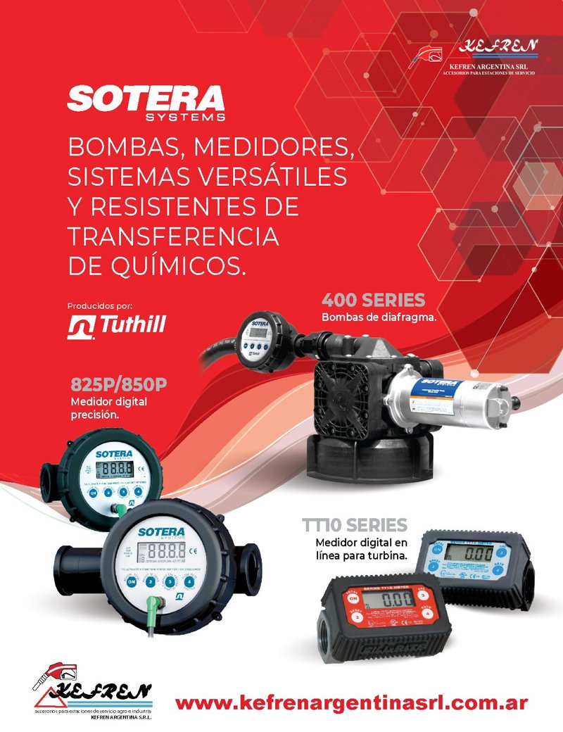 Kefren, novedades en Insumos para Estaciones de Servicio