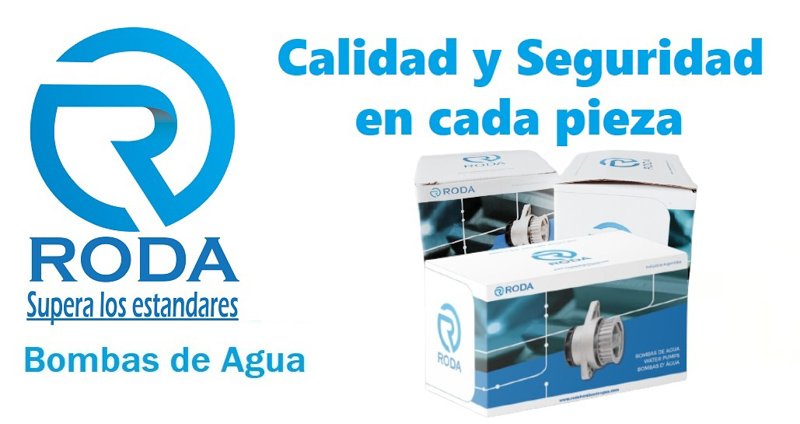 RODA: Bombas de agua para el sector automotriz y más