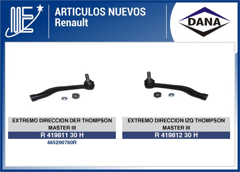 Expoyer presenta novedades Dana y artículos Renault