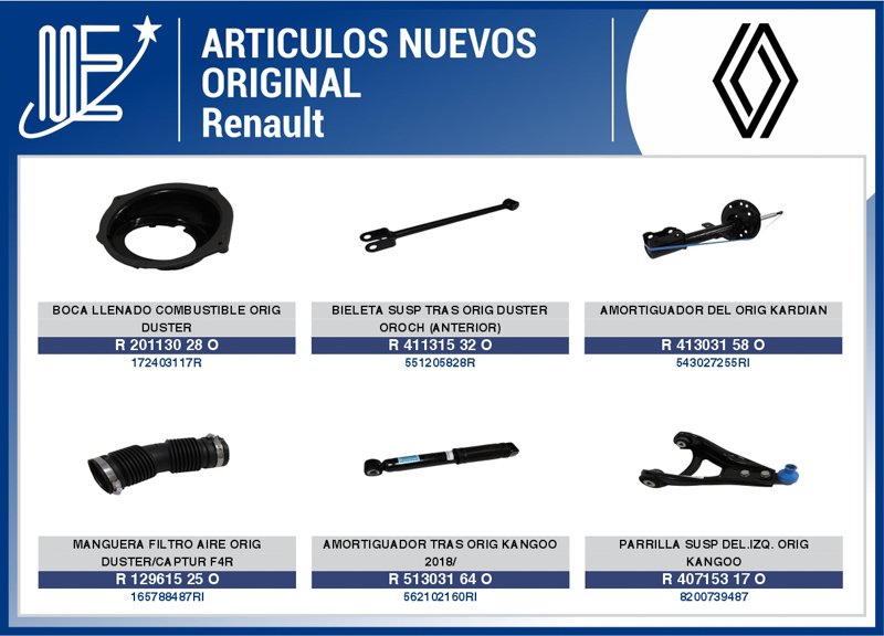 Expoyer: repuestos originales Renault 