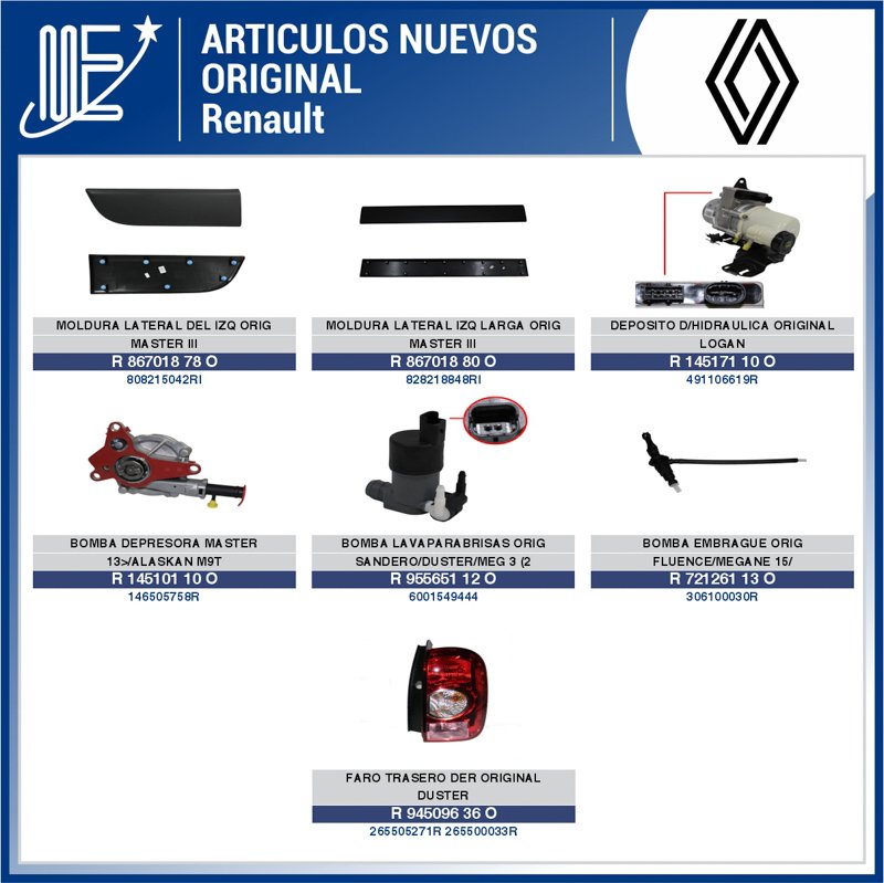 Expoyer: repuestos originales Renault 
