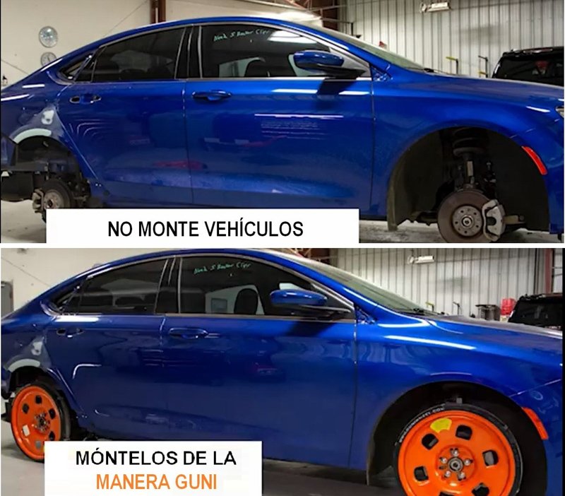 La Rueda Universal Guniwheel de Martech Car