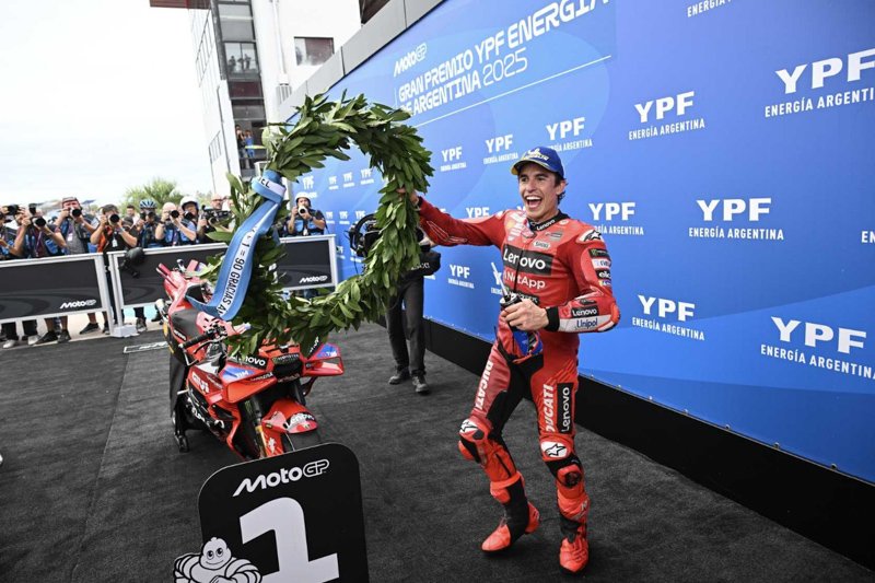 El MotoGP brilló en Termas de Rio Hondo