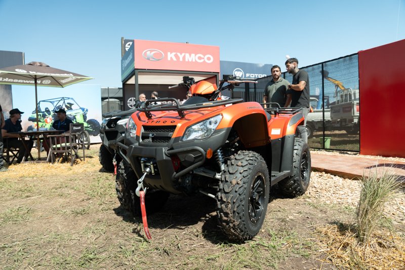 KYMCO presentó los MXU450i y MXU700i en Expoagro 2025