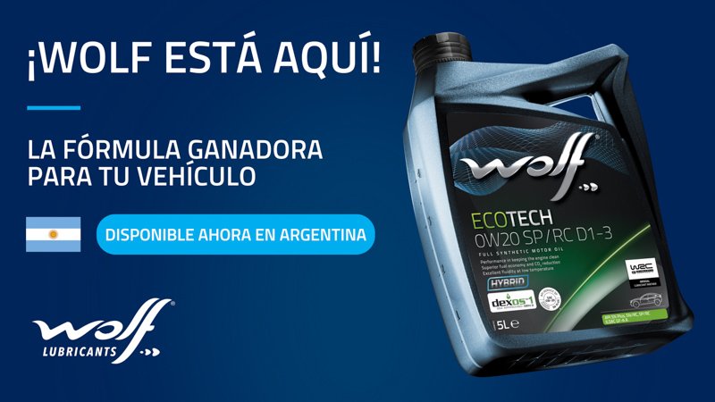 Lubricantes Wolf llega al mercado argentino
