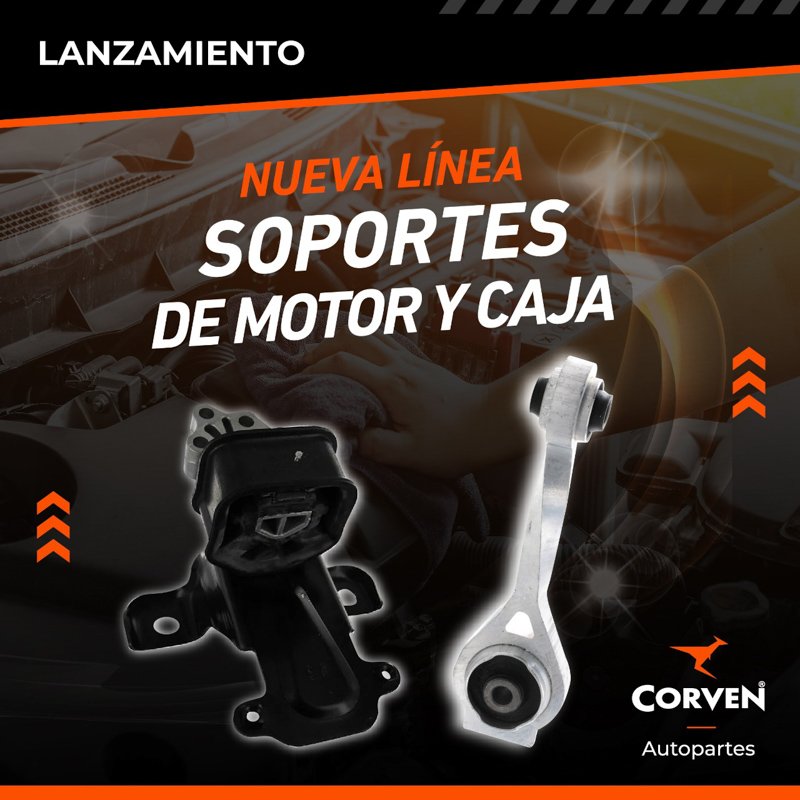 Corven Autopartes: Soportes de motor y caja para vehículos