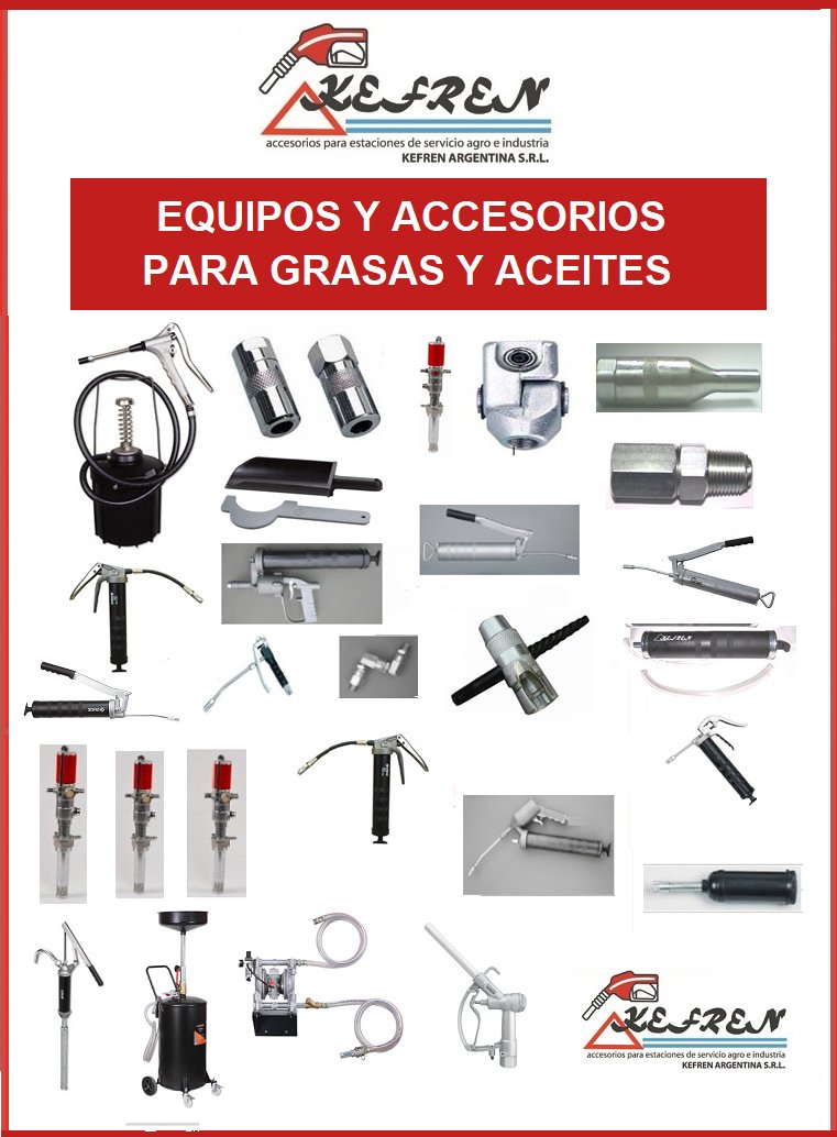 Kefren: bombas, medidores y accesorios para aceites