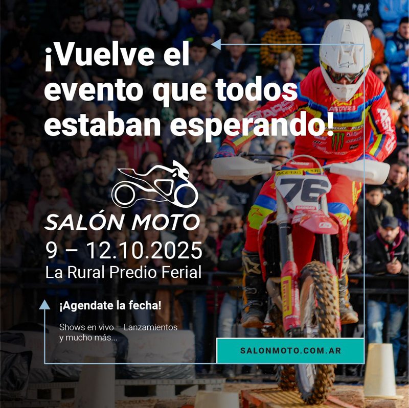 Salón Moto 2025: Exhibiciones y adrenalina en La Rural