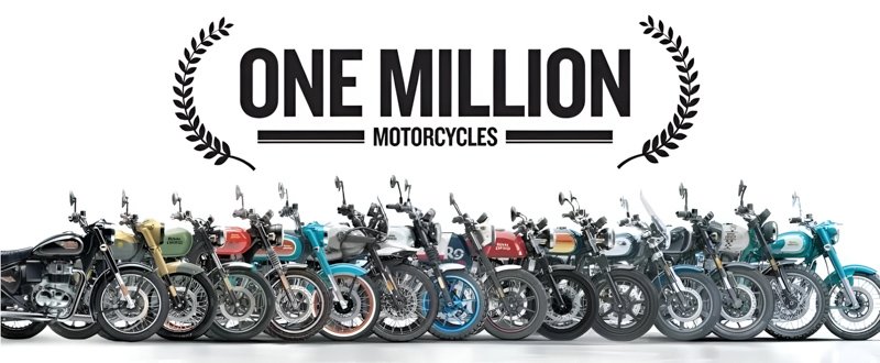 Royal Enfield supera el millón de ventas anuales